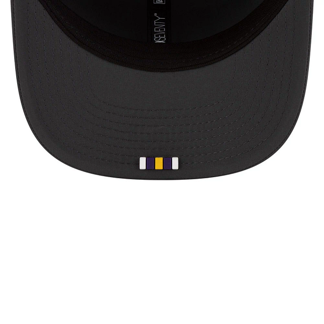 Minnesota Vikings NFL New Era Men's Charcoal 9Seventy 2025 Sideline Stretch Snapback