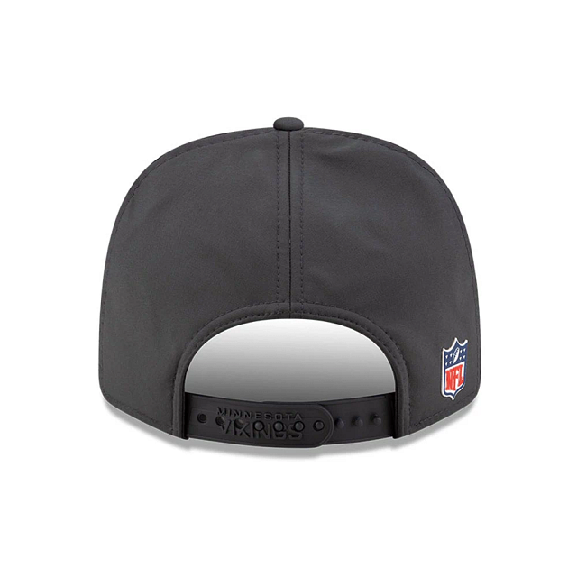 Minnesota Vikings NFL New Era Men's Charcoal 9Seventy 2025 Sideline Stretch Snapback