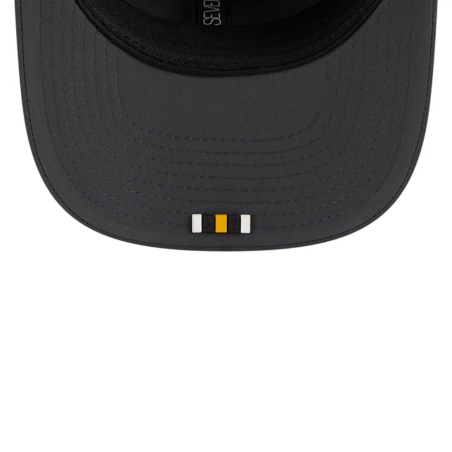 Pittsburgh Steelers NFL New Era Men's Charcoal 9Seventy 2025 Sideline Stretch Snapback