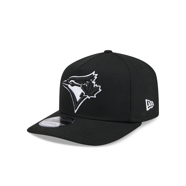 Toronto Blue Jays MLB New Era Men's Black White 9Fifty A-Frame Snapback