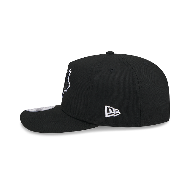 Toronto Blue Jays MLB New Era Men's Black White 9Fifty A-Frame Snapback