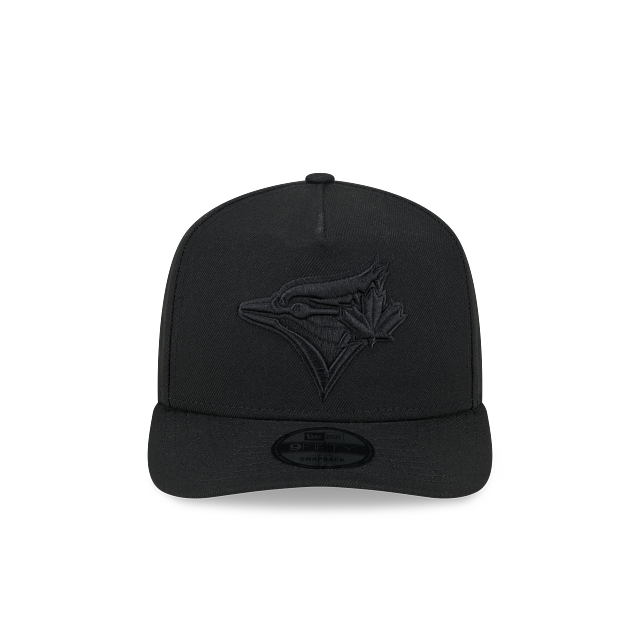 Toronto Blue Jays MLB New Era Men's Black on Black 9Fifty A-Frame Snapback