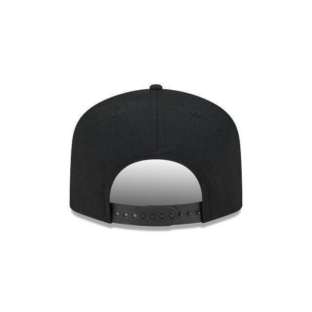 Toronto Blue Jays MLB New Era Men's Black on Black 9Fifty A-Frame Snapback