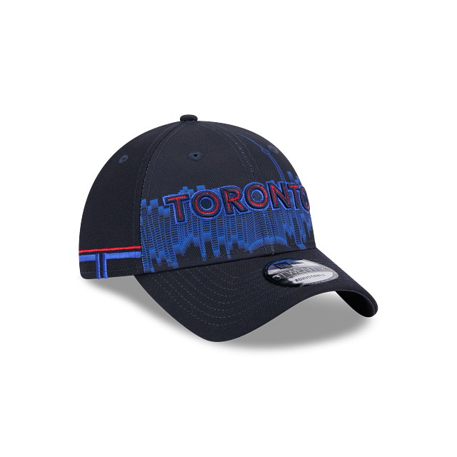 Toronto Blue Jays MLB New Era Men's Navy 9Twenty 2024 City Connect Adjustable Hat
