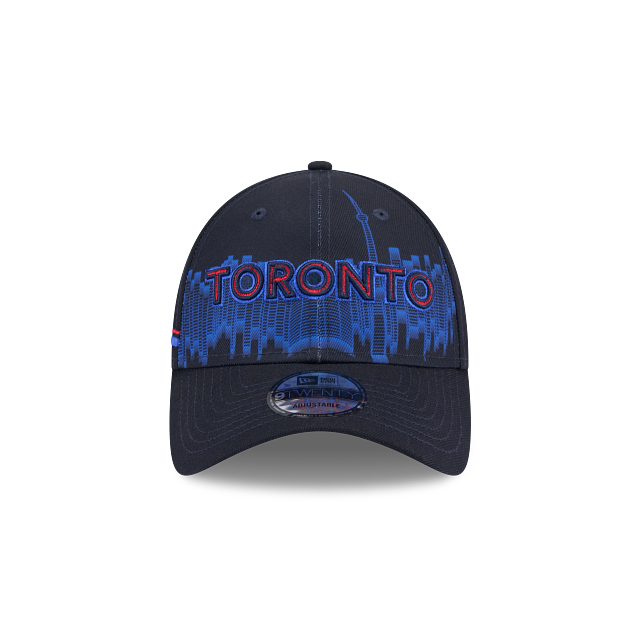 Toronto Blue Jays MLB New Era Men's Navy 9Twenty 2024 City Connect Adjustable Hat