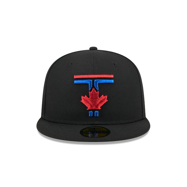 Toronto Blue Jays MLB New Era Men's Black 59Fifty 2024 City Connect Fitted Hat