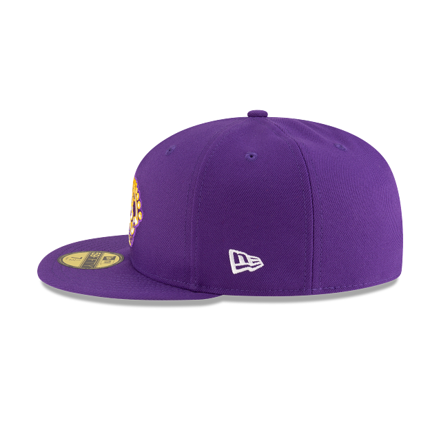 Los Angeles Kings NHL New Era Men's Purple Vintage Collection 59Fifty Fitted Hat