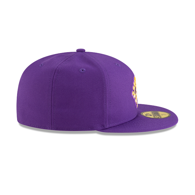 Los Angeles Kings NHL New Era Men's Purple Vintage Collection 59Fifty Fitted Hat