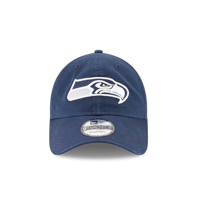 Casquette ajustable classique 9Twenty Core pour homme, marine, Seattle Seahawks NFL New Era