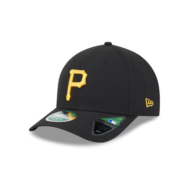 Casquette snapback réplique du joueur Pittsburgh Pirates MLB New Era 9Forty M-Crown noire pour homme