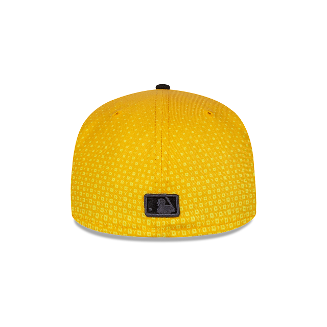 Casquette ajustée Pittsburgh Pirates MLB New Era 59Fifty 2023 City Connect pour homme, jaune et noire