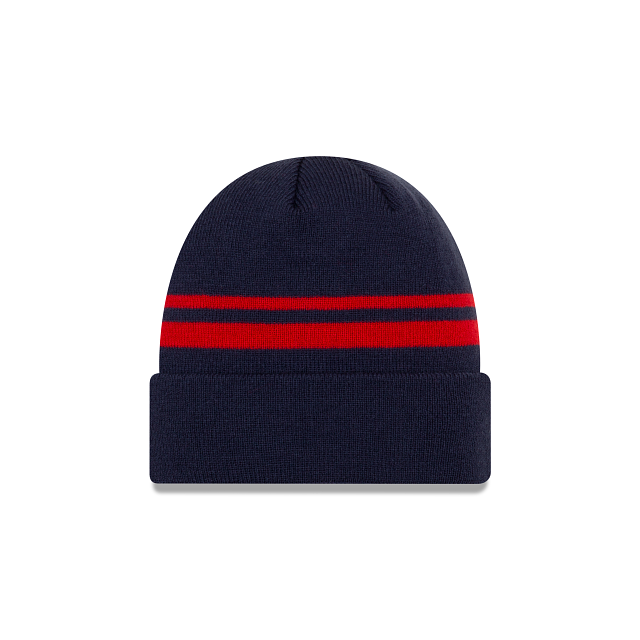 New England Patriots NFL New Era Men's Navy Cuff Knit Beanie Hat