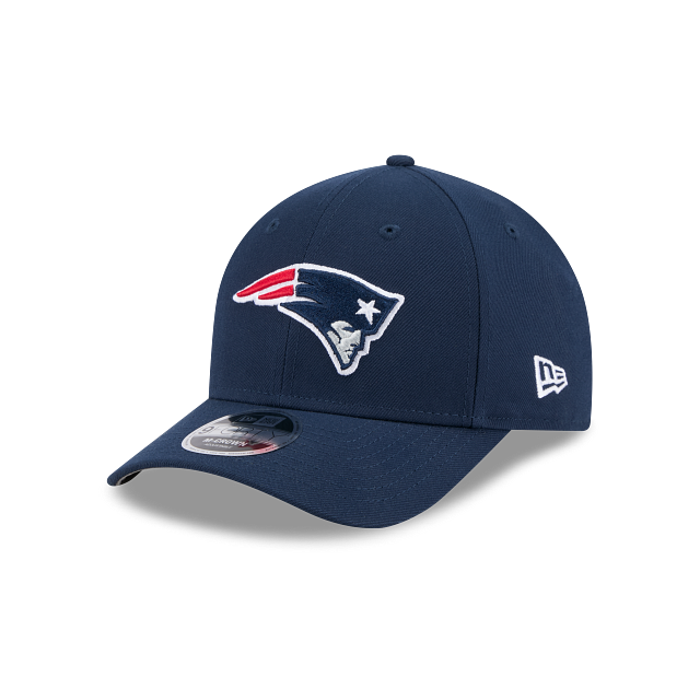 New England Patriots NFL New Era Men's Navy 9FORTY M-Crown Snapback Team Hat