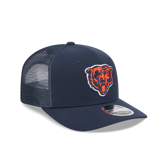 Chicago Bears NFL New Era Men's Navy 9Seventy Stretch Trucker Snapback