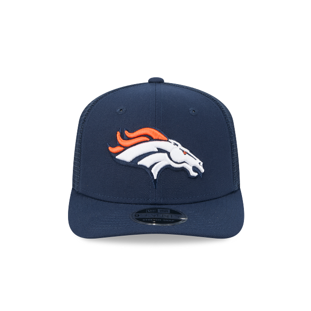 Casquette trucker New Era 9Seventy Stretch bleu marine pour homme, Denver Broncos NFL