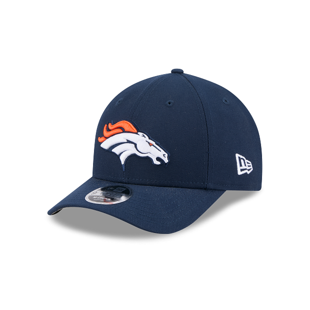 Denver Broncos NFL New Era Men's Navy 9FORTY M-Crown Snapback Team Hat