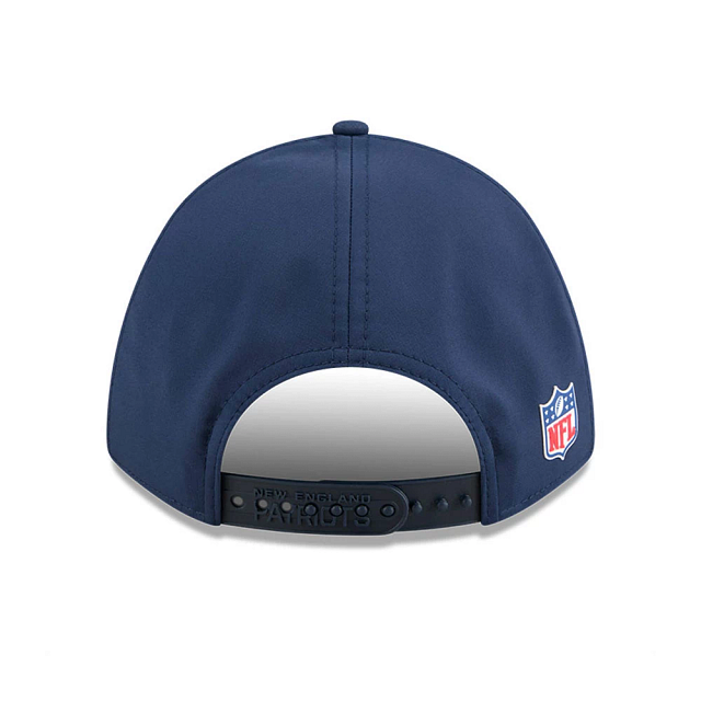 New England Patriots NFL New Era Men's Navy 9Forty 2025 Sideline M-Crown Snapback