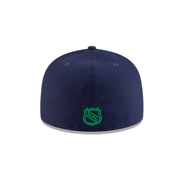 Hartford Whalers NHL New Era Men's Navy Vintage Collection 59Fifty Basic Fitted Hat