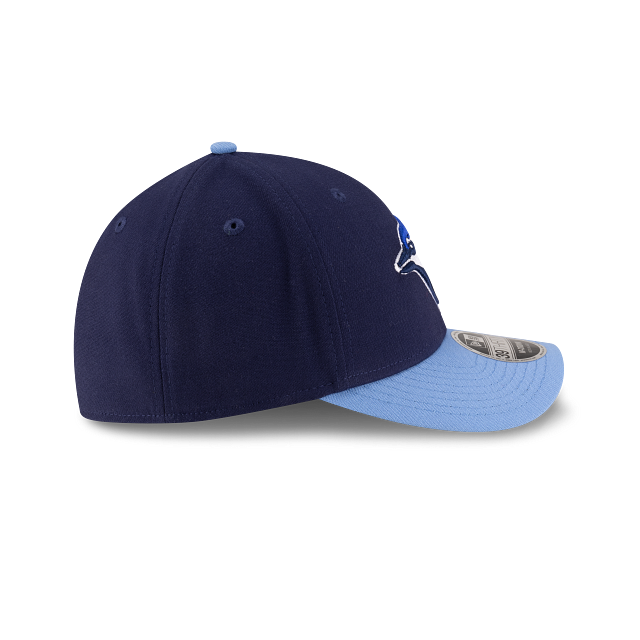 Toronto Blue Jays MLB New Era Men's Navy/Light Blue 39Thirty M-Crown Player Replica Stretch Fit Hat