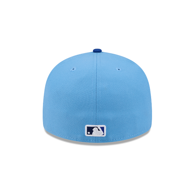 Casquette ajustée Toronto Blue Jays MLB New Era pour homme, bleu clair, modèle 59Fifty, édition entraînement de printemps 2026
