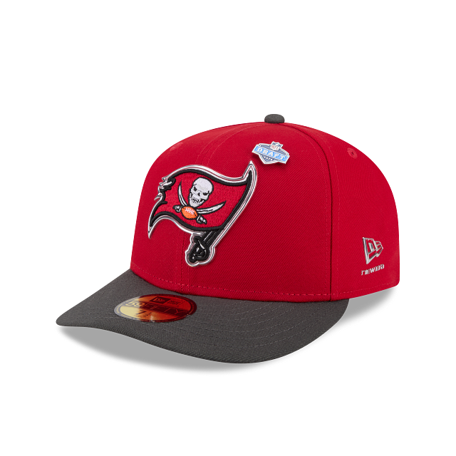 Tampa Buccaneers NFL New Era Men's Red 59Fifty 2026 Draft Fitted Hat