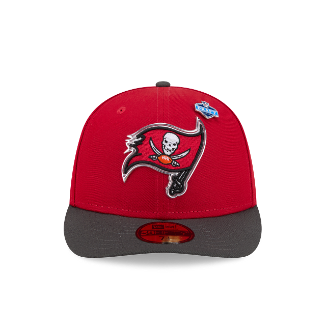 Tampa Buccaneers NFL New Era Men's Red 59Fifty 2026 Draft Fitted Hat