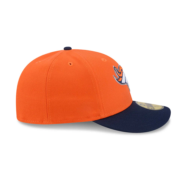 Denver Broncos NFL New Era Men's Orange 59Fifty Pre-Curved 2026 Draft Fitted Hat