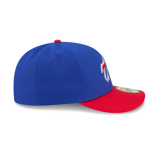 Buffalo Bills NFL New Era Men's Royal 59Fifty Pre-Curved 2026 Draft Fitted Hat