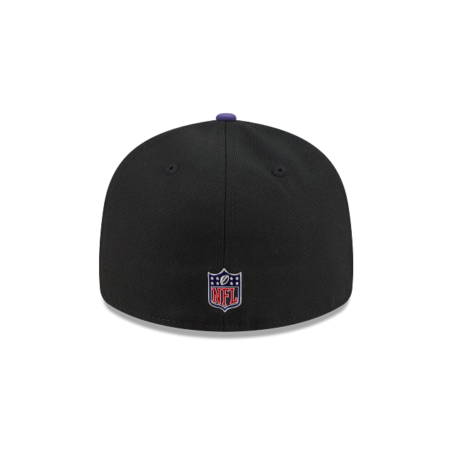 Baltimore Ravens NFL New Era Men's Black 59Fifty Pre-Curved 2026 Draft Fitted Hat