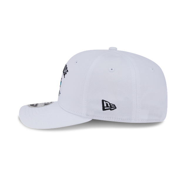 Casquette à visière plate 9Seventy Snapback New Era pour homme, coloris blanc, San Jose Sharks NHL