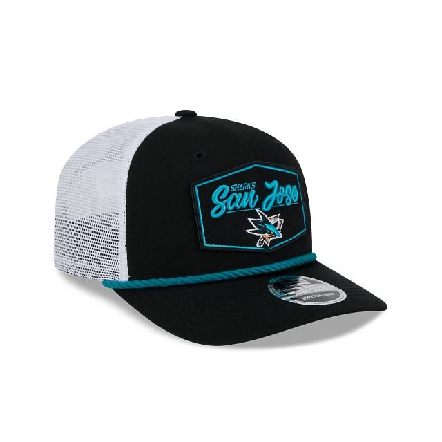 San Jose Sharks NHL New Era Men's Black 9Seventy Cord Snapback Hat