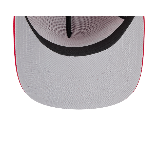Casquette snapback A-Frame 9Fifty Script des Canadiens de Montréal de la LNH pour homme de New Era, rouge