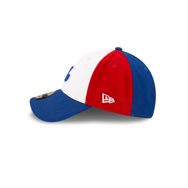 Casquette ajustable tricolore 9Forty Pinch Hitter des Expos de Montréal MLB New Era pour hommes