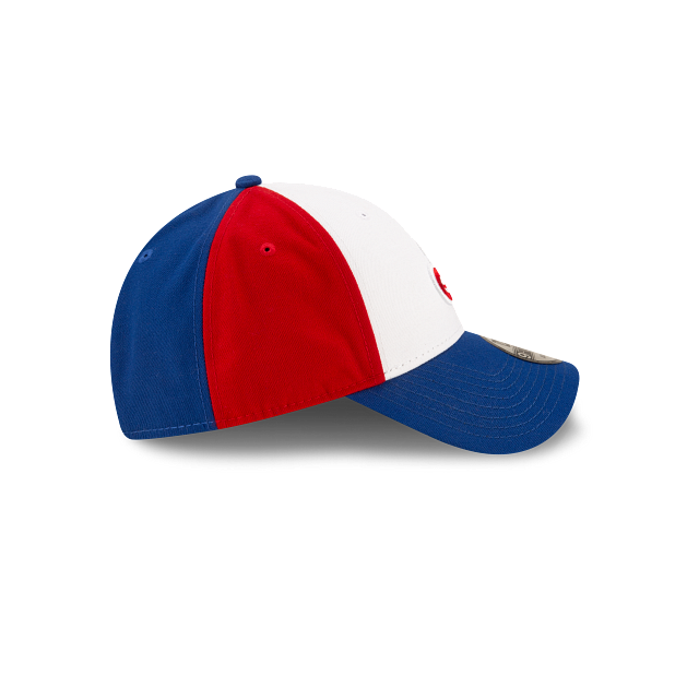 Casquette ajustable tricolore 9Forty Pinch Hitter des Expos de Montréal MLB New Era pour hommes