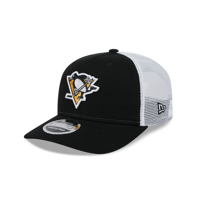 Pittsburgh Penguins NHL New Era Men's Black 9Seventy Trucker Snapback Hat