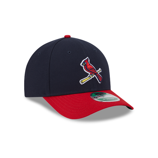 Casquette Snapback St. Louis Cardinals MLB New Era Homme Rouge / Marine 9Forty Réplique de Joueur