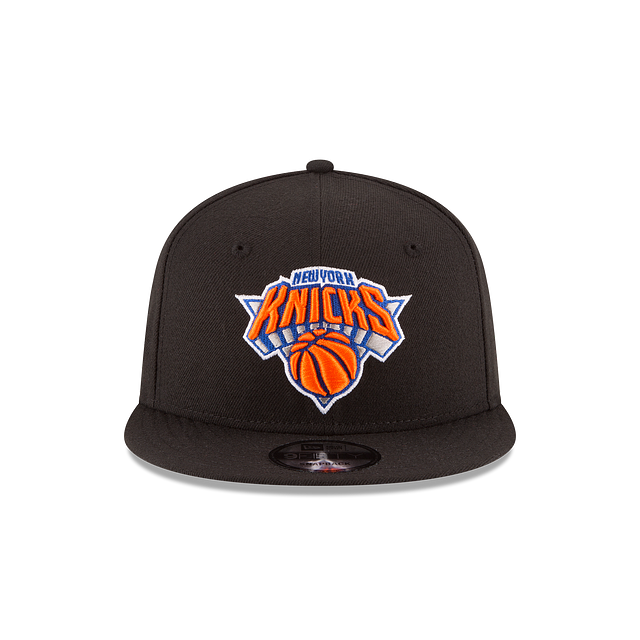 New York Knicks NBA New Era Men's Black 9Fifty Basic Snapback