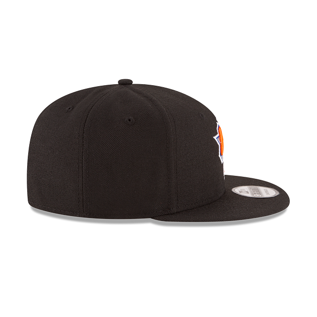 New York Knicks NBA New Era Men's Black 9Fifty Basic Snapback