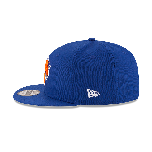 New York Knicks NBA New Era Men's Royal 9Fifty Basic Snapback