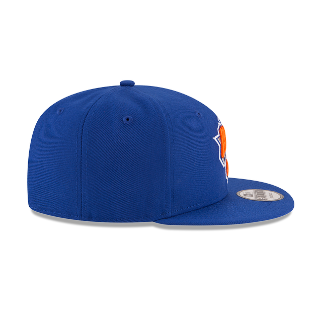 New York Knicks NBA New Era Men's Royal 9Fifty Basic Snapback