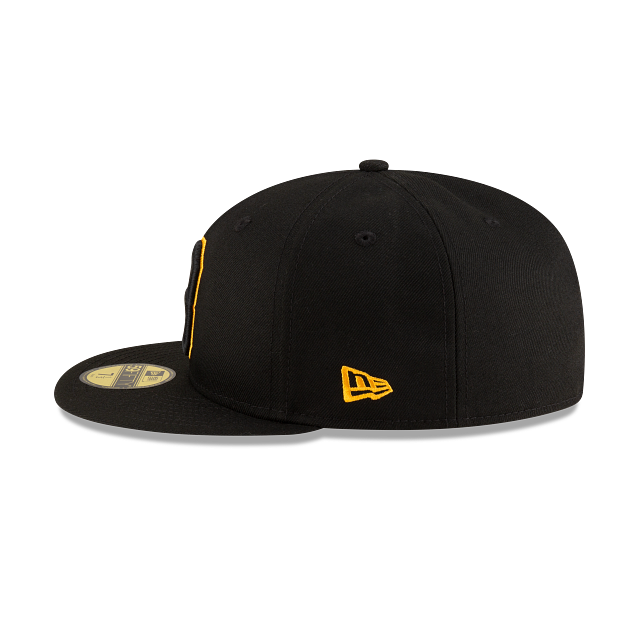 Boston Bruins NHL New Era Men's Black Vintage Collection 59Fifty Fitted Hat