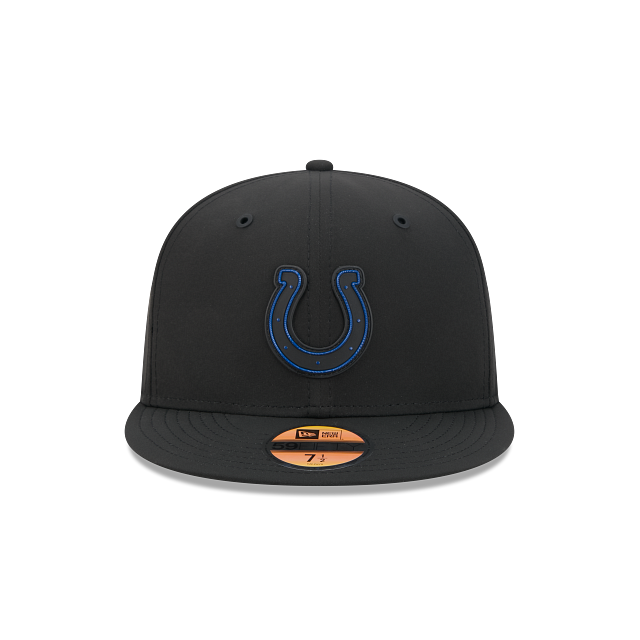 Indianapolis Colts NFL New Era Men's Black 59Fifty 2026 Sideline Fitted Hat