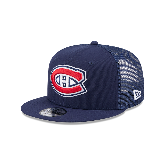 Montreal Canadiens NHL New Era Men's Navy 9Fifty Trucker Snapback