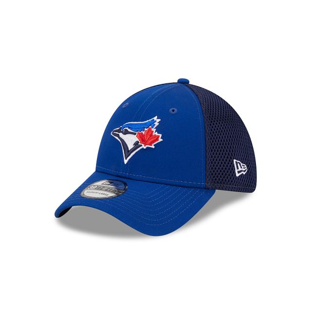 Toronto Blue Jays MLB New Era Men's Royal/Navy 39Thirty Neo Stretch Fit Hat