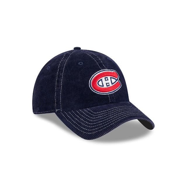 Montreal Canadiens NHL New Era Men's Navy Casual Classic Cord Adjustable Hat