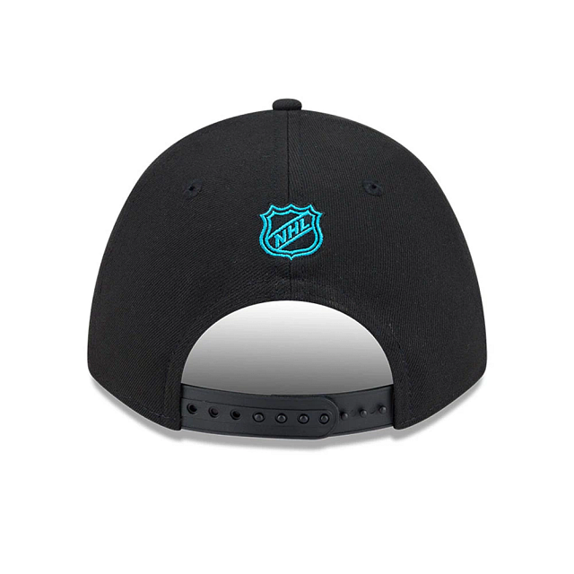 San Jose Sharks NHL New Era Men's Black 9Forty M-Crown Snapback Hat