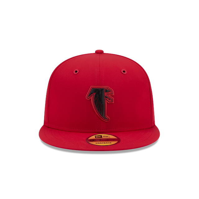 Atlanta Falcons NFL New Era Men's Red 9Fifty 2026 Sideline Snapback Hat