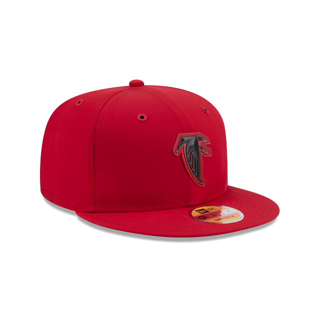 Atlanta Falcons NFL New Era Men's Red 9Fifty 2026 Sideline Snapback Hat