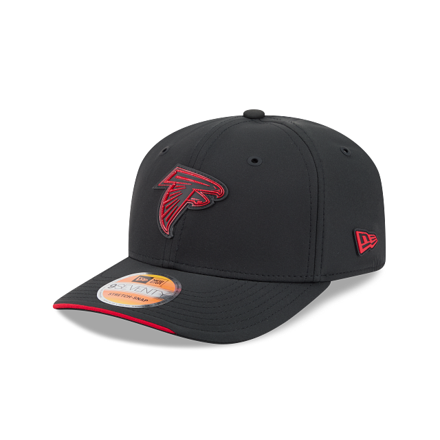 Atlanta Falcons NFL New Era Men's Black 9Seventy 2026 Sideline Stretch Snapback