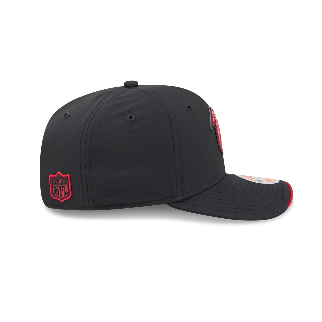 Atlanta Falcons NFL New Era Men's Black 9Seventy 2026 Sideline Stretch Snapback